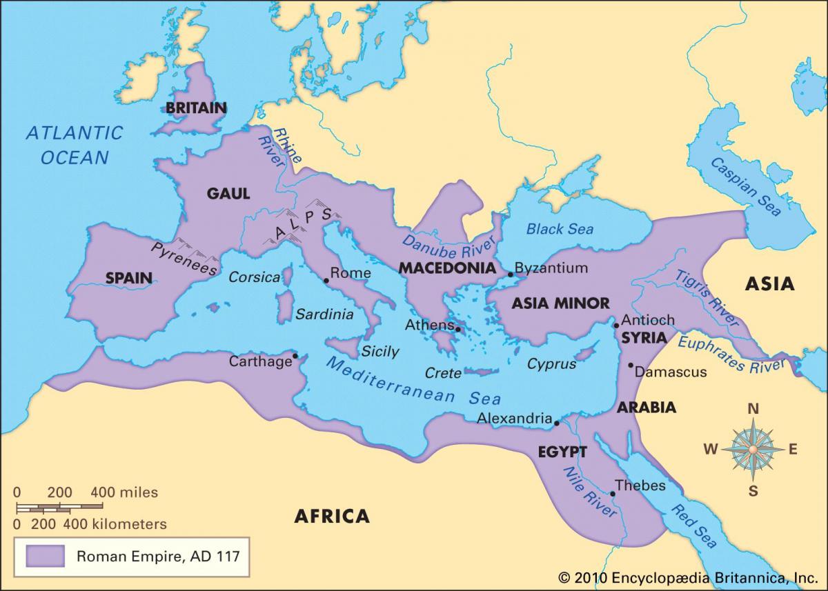 ókori róma térkép ókori Róma Térkép